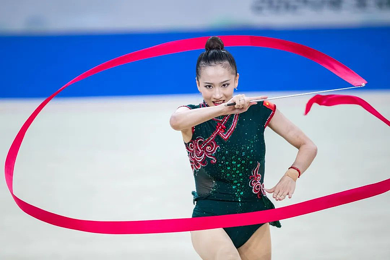 全国艺术体操冠军赛 王子露摘个人全能金牌